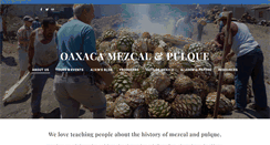 Desktop Screenshot of oaxaca-mezcal.com